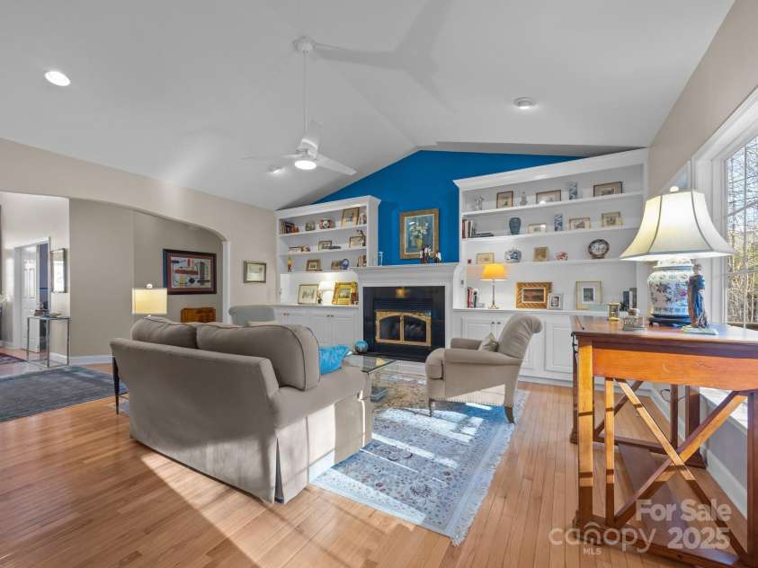 43 Golden Pond Way, Hendersonville, NC 28791.  MLS# CAR4234066, YatesRealty ID 6305. Notice all of the real hardwood floors