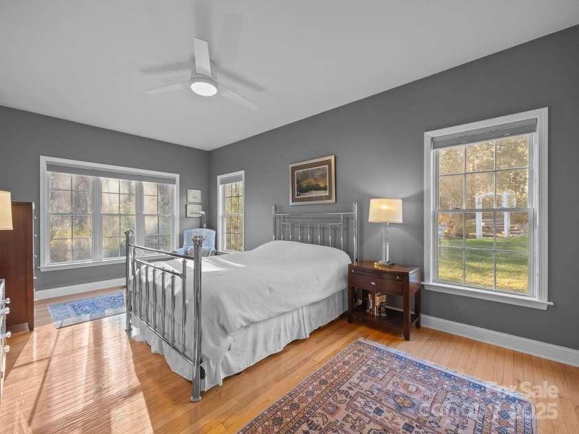 43 Golden Pond Way, Hendersonville, NC 28791.  MLS# CAR4234066, YatesRealty ID 6305. Primary bedroom big enough for a king sized bed and furniture.