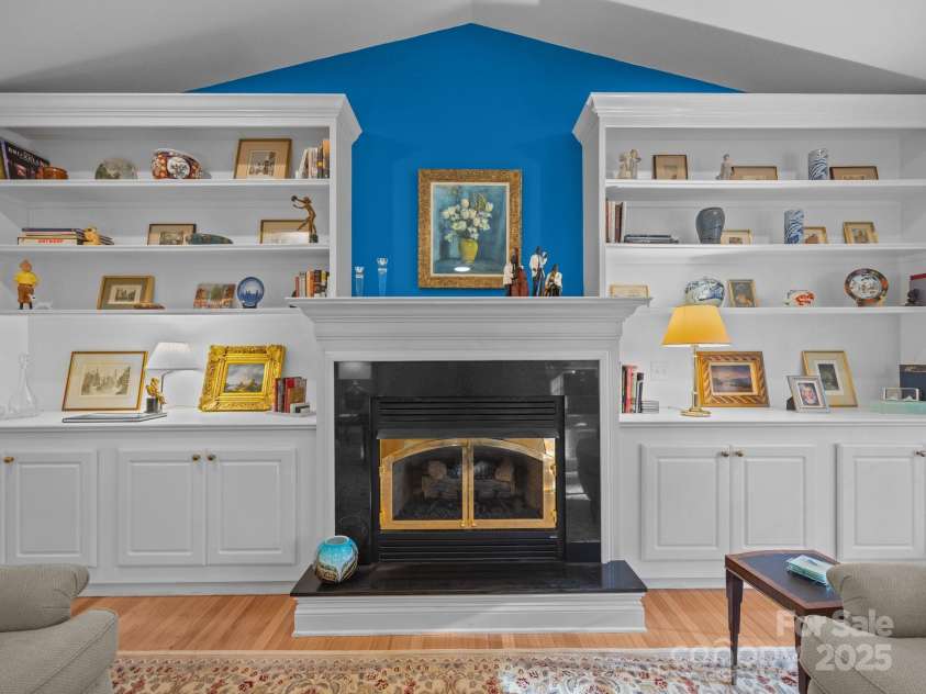 43 Golden Pond Way, Hendersonville, NC 28791.  MLS# CAR4234066, YatesRealty ID 6305. Set the cozy mood with the fireplace.