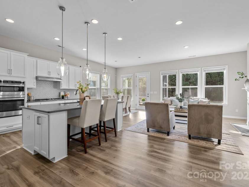 240 Portrait Way, Indian Trail, NC 28079.  MLS# CAR4218227, YatesRealty ID 6312. Bright, open kitchen