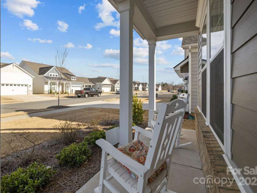 240 Portrait Way, Indian Trail, NC 28079.  MLS# CAR4218227, YatesRealty ID 6312. Front Porch