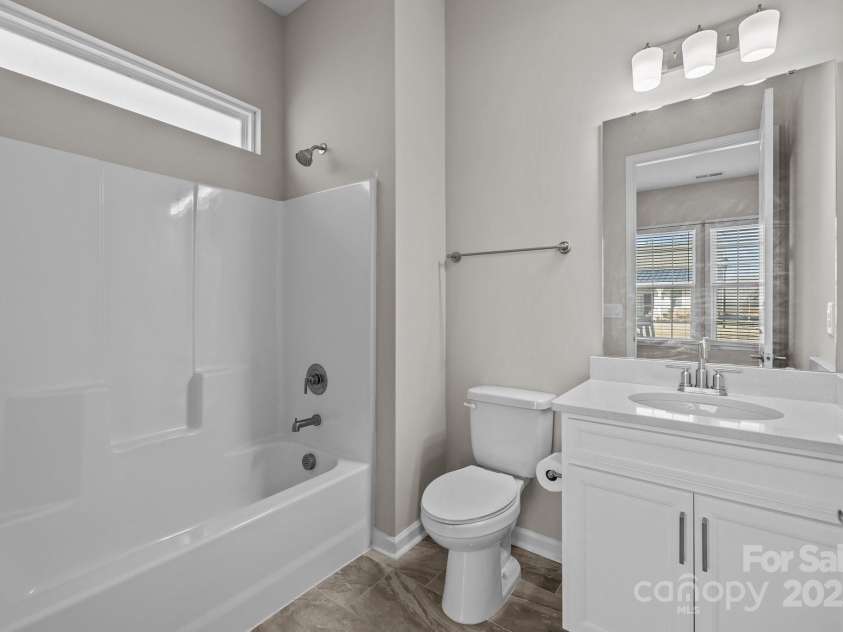 240 Portrait Way, Indian Trail, NC 28079.  MLS# CAR4218227, YatesRealty ID 6312. Full bathroom off bedroom #2