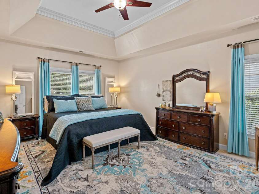 12415 Darby Chase Drive, Charlotte, NC 28277.  MLS# CAR4330433, YatesRealty ID 6321. Primary bedroom