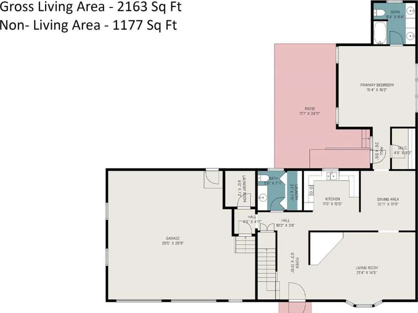 522 Bonita Drive, Landis, NC 28088.  MLS# CAR4237898, YatesRealty ID 6321. 