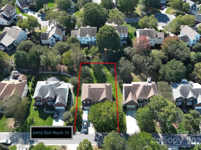 6416 Red Maple Drive, Charlotte, NC 28277.  MLS# CAR4194674, YatesRealty ID 6323. 