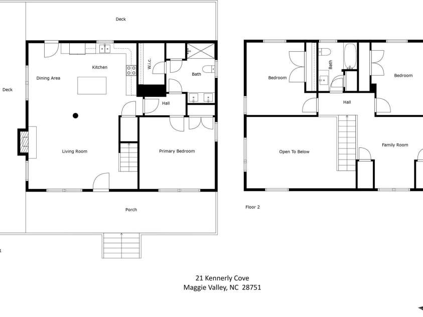 21 Kennerly Cove, Maggie Valley, NC 28751.  MLS# CAR4150956, YatesRealty ID 6329. 