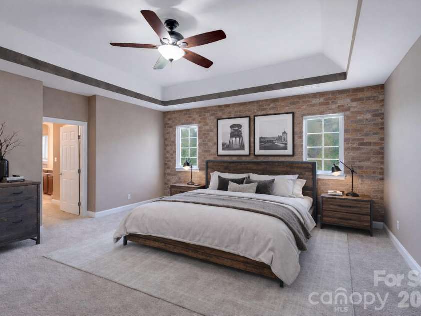 9433 Stonebridge Way, Mint Hill, NC 28227.  MLS# CAR4352110, YatesRealty ID 6333. Primary Bedroom - Virtually Staged
