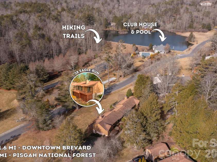 38 Eagle Run, Brevard, NC 28712.  MLS# CAR4337134, YatesRealty ID 6336. 
