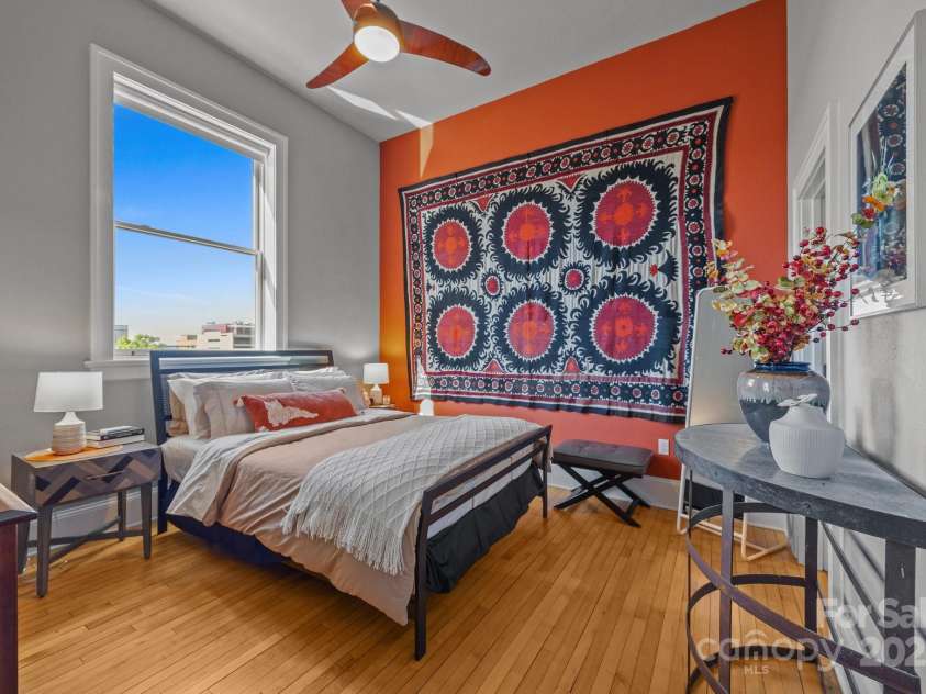 84 Walnut Street, Asheville, NC 28801.  MLS# CAR4243145, YatesRealty ID 6350. This room used to be used as a bedroom and can also be an office!