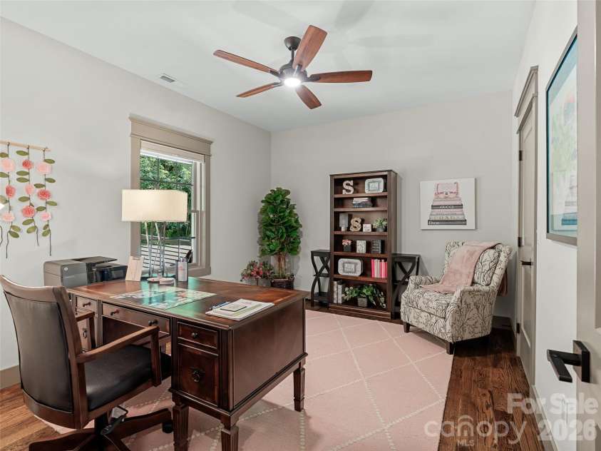 9 Soaring Hawk View, Asheville, NC 28804.  MLS# CAR4351587, YatesRealty ID 6354. Main: Bedroom 3 or Office