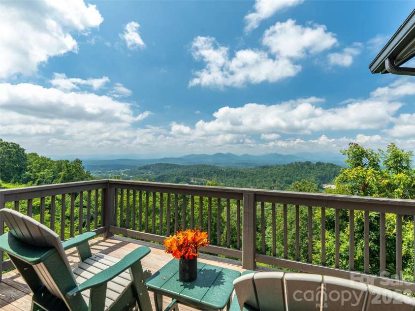 9 Soaring Hawk View, Asheville, NC 28804.  MLS# CAR4351587, YatesRealty ID 6354. Main: Primary Suite Balcony