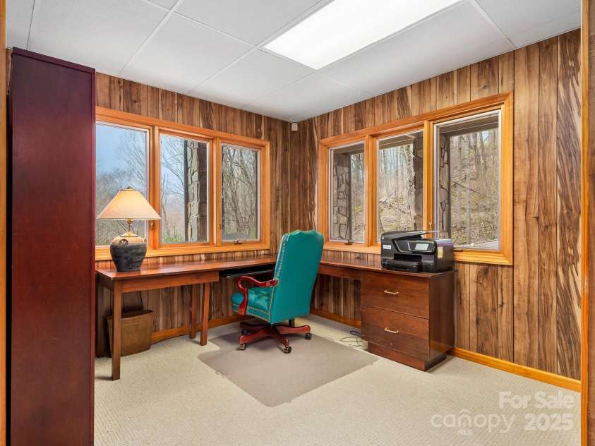 445 Country Club Drive, Canton, NC 28716.  MLS# CAR4240266, YatesRealty ID 6357. Basement Rec Room