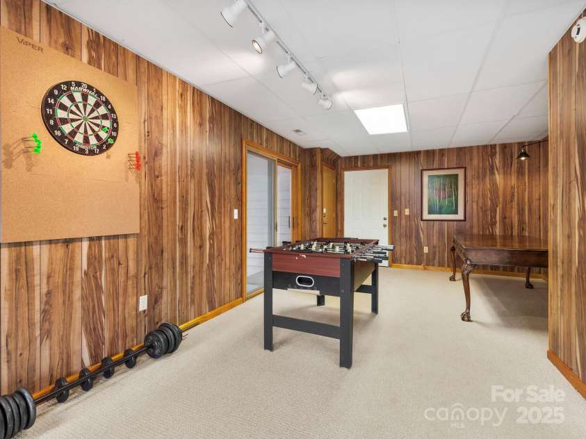 445 Country Club Drive, Canton, NC 28716.  MLS# CAR4240266, YatesRealty ID 6357. Basement Rec Room
