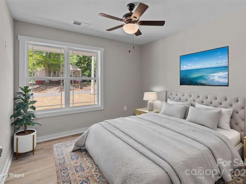 112 Cleveland Avenue, Albemarle, NC 28001.  MLS# CAR4248120, YatesRealty ID 6363. Virtually Staged - Bedroom 2