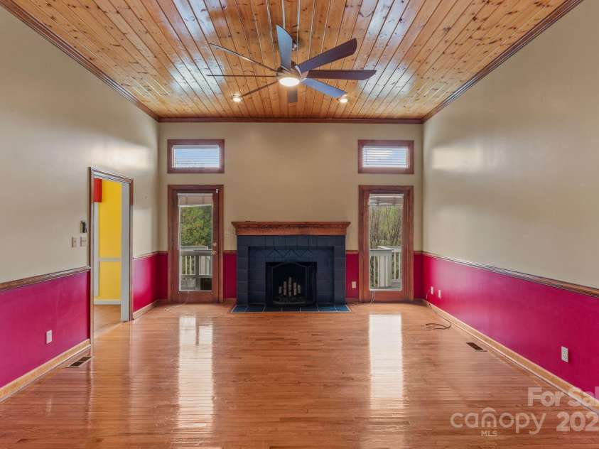 6 Valley Drive, Weaverville, NC 28787.  MLS# CAR4246234, YatesRealty ID 6369. Entertainment room