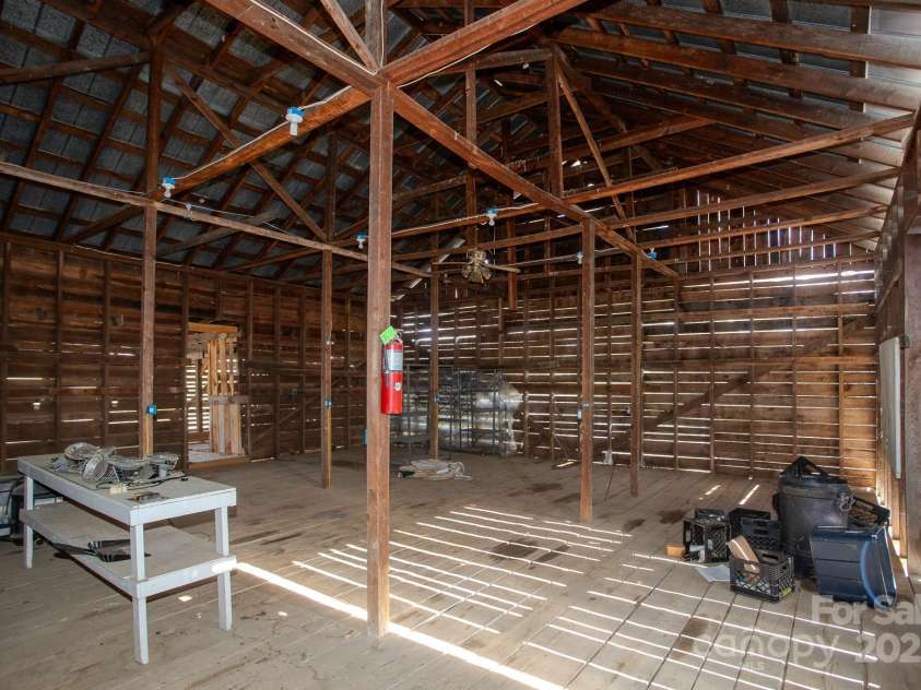 9 Eller Ford Road, Weaverville, NC 28787.  MLS# CAR4203004, YatesRealty ID 6373. Second floor of the barn