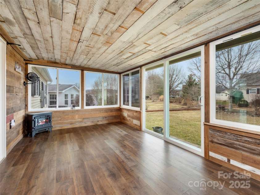 449 Riverwind Drive, Hendersonville, NC 28739.  MLS# CAR4220868, YatesRealty ID 6376. Enjoy the outdoors in any season!