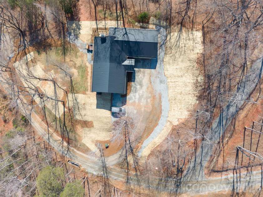 344 Hague Drive, Columbus, NC 28722.  MLS# CAR4350359, YatesRealty ID 6377. Aerial view