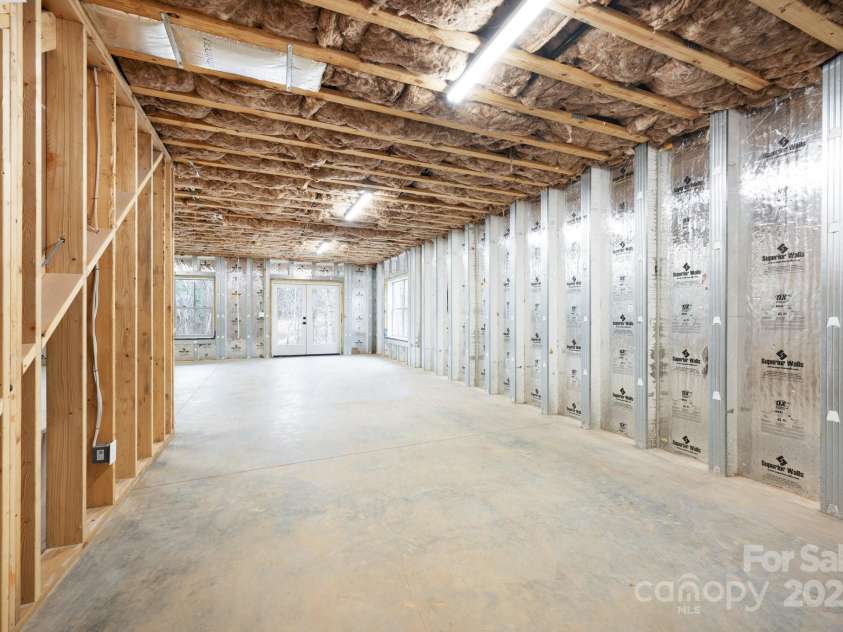 13 Crestfield Avenue, Woodfin, NC 28804.  MLS# CAR4222543, YatesRealty ID 6380. Huge Unfinished Basement