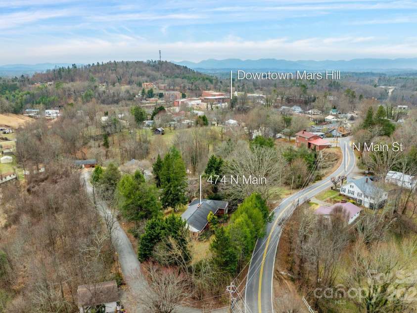 474 Main Street, Mars Hill, NC 28754.  MLS# CAR4228521, YatesRealty ID 6392. 