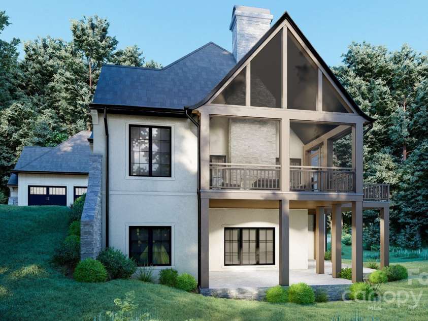 420 Moraine Court, Asheville, NC 28803.  MLS# CAR4161813, YatesRealty ID 640. Rendering