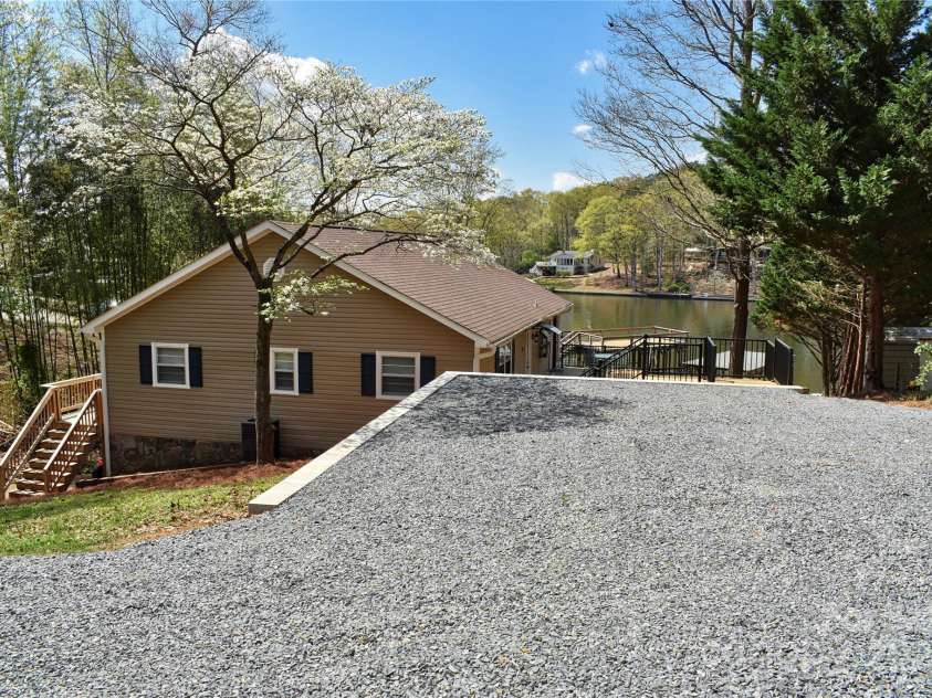 458 Pinehaven Drive, Badin Lake, NC 28127.  MLS# CAR4242649, YatesRealty ID 6402. Plenty of parking.