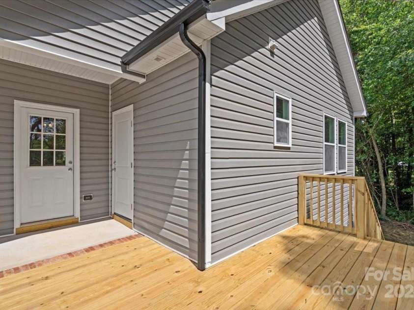 412 Royal Street, Salisbury, NC 28144.  MLS# CAR4144532, YatesRealty ID 6417. Back of the house