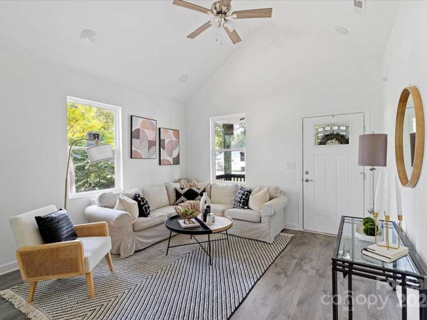 412 Royal Street, Salisbury, NC 28144.  MLS# CAR4144532, YatesRealty ID 6417. Same floorplan staged, Not actual home