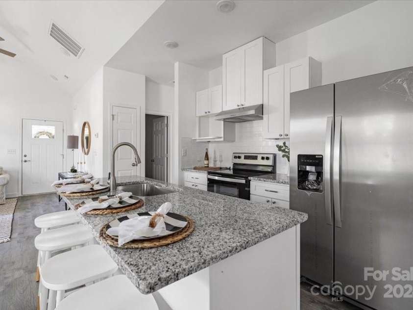 412 Royal Street, Salisbury, NC 28144.  MLS# CAR4144532, YatesRealty ID 6417. Same floorplan staged, Not actual home