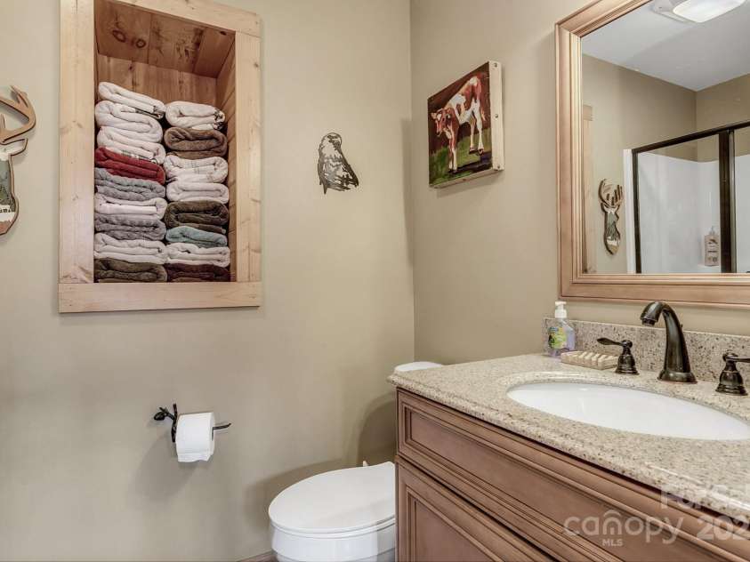 120 Sweetbriar Road, Lake Lure, NC 28746.  MLS# CAR4291551, YatesRealty ID 642. Bedroom #2 