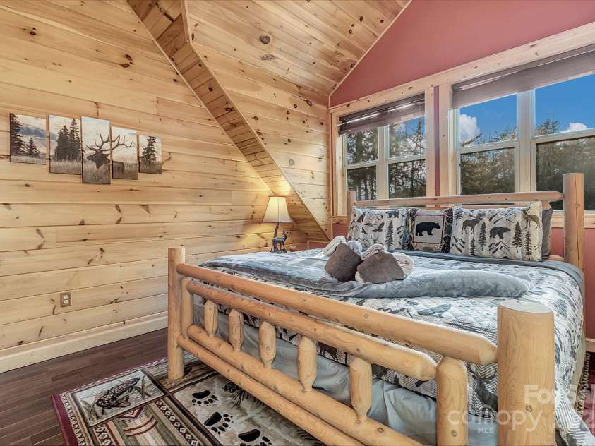 120 Sweetbriar Road, Lake Lure, NC 28746.  MLS# CAR4291551, YatesRealty ID 642. Bedroom #2 - Upper Level