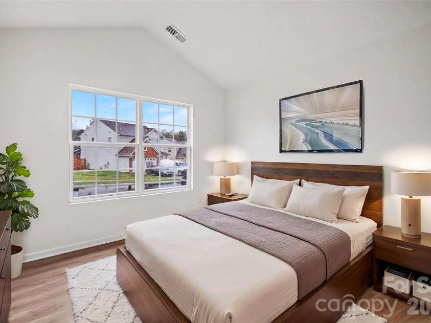 7941 Mossycup Drive, Charlotte, NC 28215.  MLS# CAR4292875, YatesRealty ID 6426. Bedroom 2 *Virtually Staged*