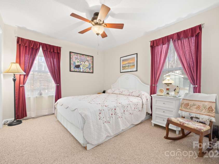 2959/2961 Bearwallow Mountain Road, Hendersonville, NC 28792.  MLS# CAR4209575, YatesRealty ID 6430. Bedroom #2