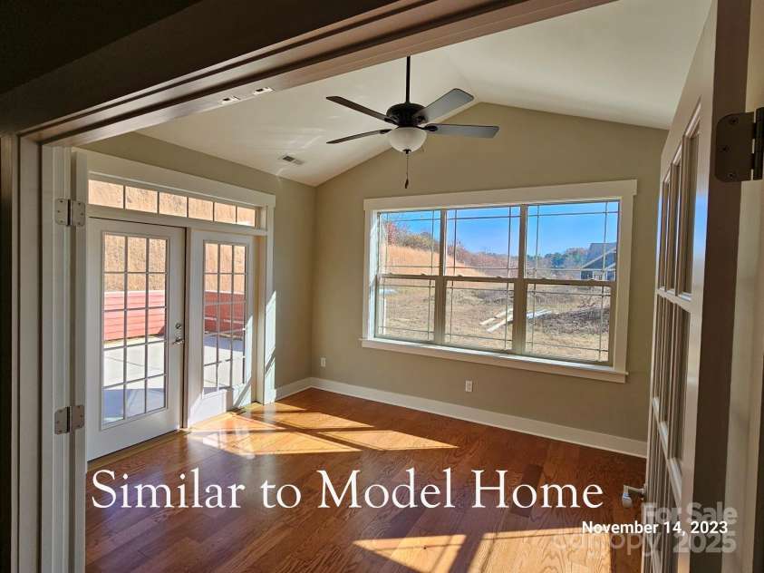 30-S-1 Brookstone Place, Candler, NC 28715.  MLS# CAR4290030, YatesRealty ID 6446. Sunroom
