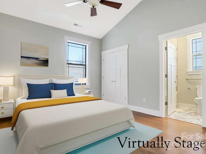 9999-S-3 Brookstone Place, Candler, NC 28715.  MLS# CAR4290047, YatesRealty ID 6447. Main Level GUEST Room