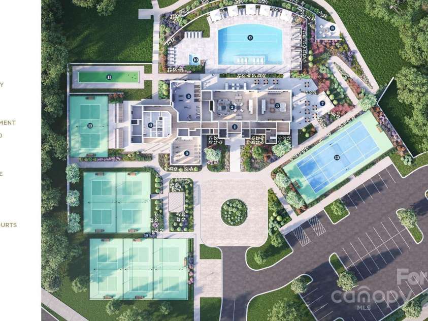 3062 Finchborough Court, Charlotte, NC 28269.  MLS# CAR4291915, YatesRealty ID 645. Coming in 2026: Our world-class amenity center featuring 6 pickleball courts, a tennis court, a pool with cabanas, a clubhouse, and a state-of-the-art fitness center and more! Opt in in 2026 for Additional Fee