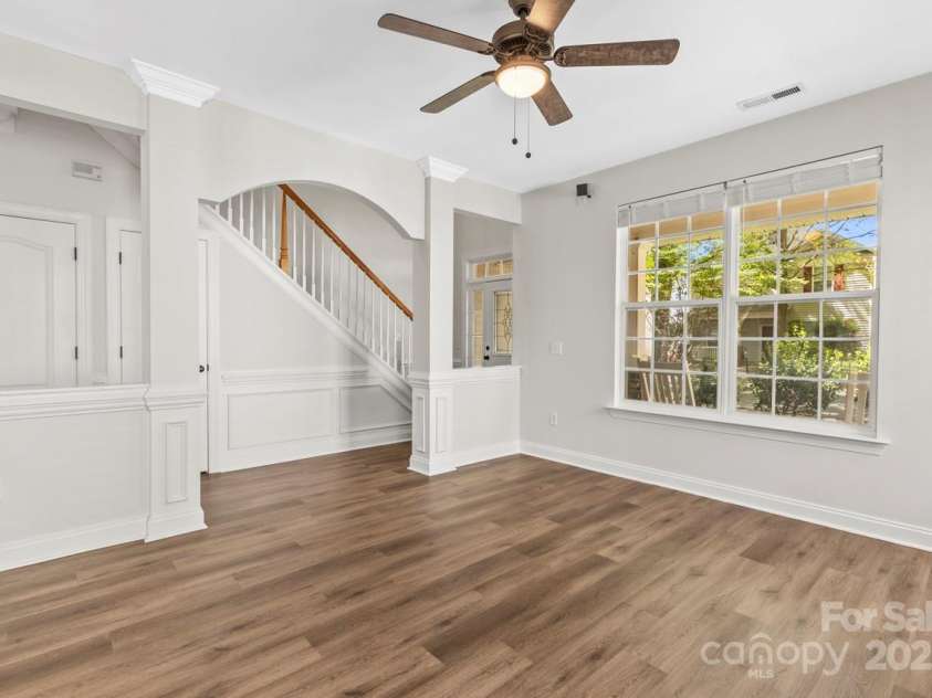 13206 Meadowmere Road, Huntersville, NC 28078.  MLS# CAR4245792, YatesRealty ID 6454. Abundance of windows stream natural light