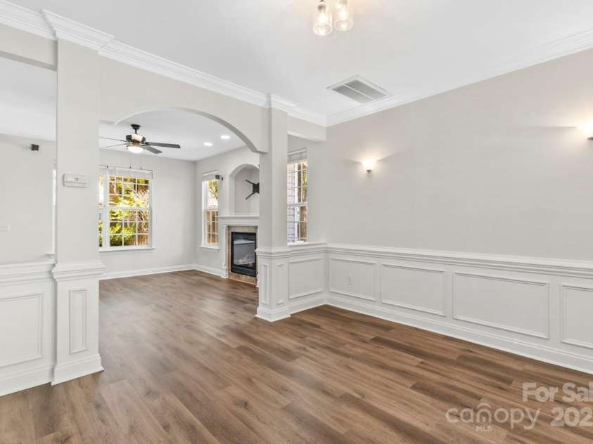 13206 Meadowmere Road, Huntersville, NC 28078.  MLS# CAR4245792, YatesRealty ID 6454. Elegant formal Dining Room