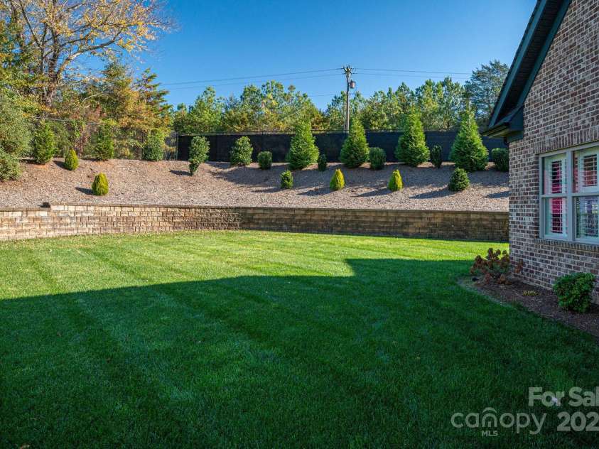 4290 Holly Circle, Conover, NC 28613.  MLS# CAR4321676, YatesRealty ID 6459. Private Back Yard