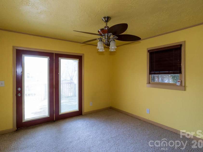 56 Vance Avenue, Black Mountain, NC 28711.  MLS# CAR4340942, YatesRealty ID 6473. Back half of Master up.