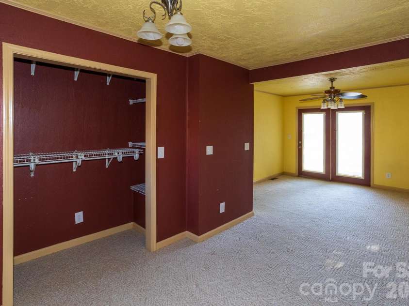 56 Vance Avenue, Black Mountain, NC 28711.  MLS# CAR4340942, YatesRealty ID 6473. Big ol' upstairs bedroom.