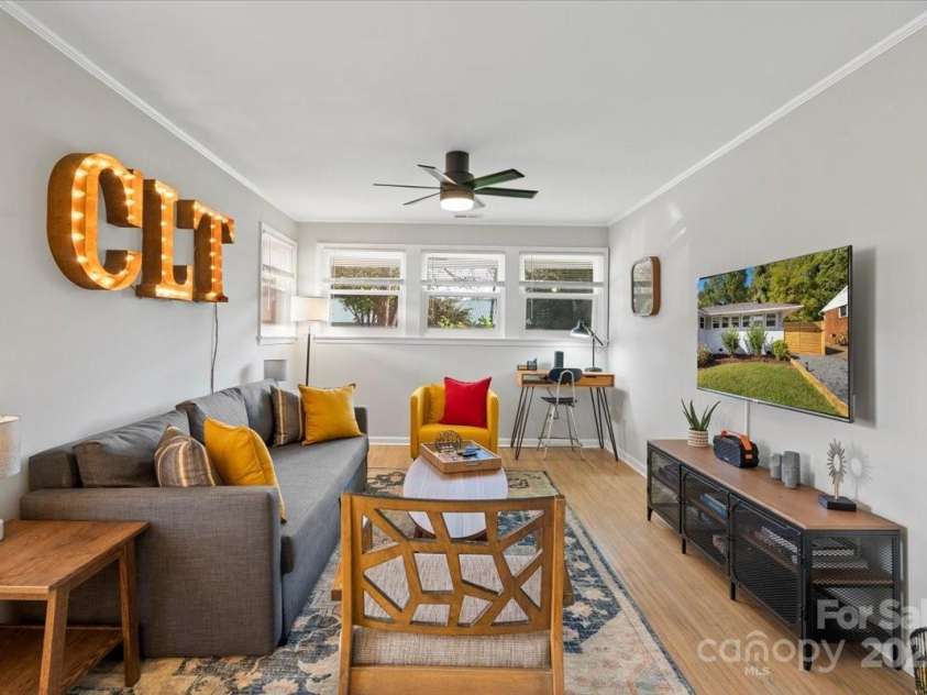 1539 Walton Road, Charlotte, NC 28208.  MLS# CAR4240358, YatesRealty ID 6477. Unit 1541