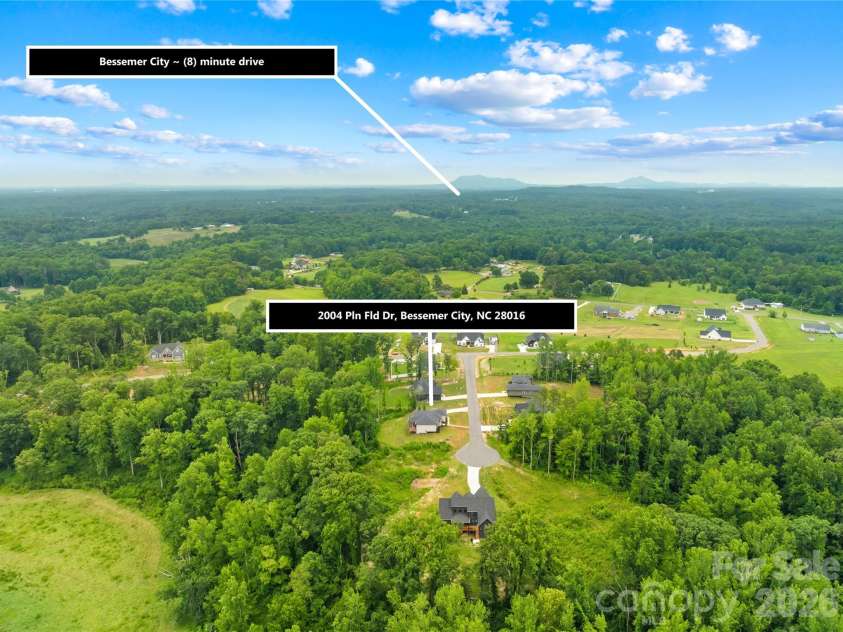 2004 Plain Field Drive, Bessemer City, NC 28016.  MLS# CAR4400406, YatesRealty ID 6477. 