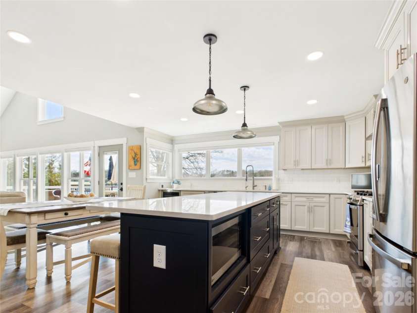 6852 Locke Drive, Sherrills Ford, NC 28673.  MLS# CAR4354705, YatesRealty ID 6484. Kitchen View