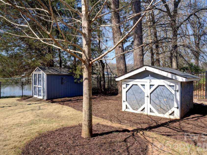 6852 Locke Drive, Sherrills Ford, NC 28673.  MLS# CAR4354705, YatesRealty ID 6484. Storage Sheds