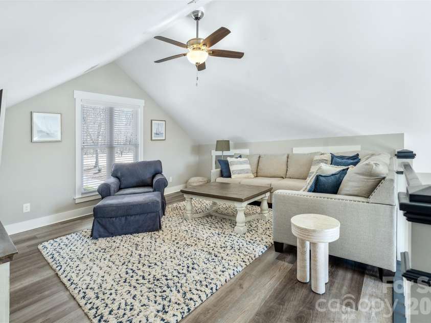 6852 Locke Drive, Sherrills Ford, NC 28673.  MLS# CAR4354705, YatesRealty ID 6484. Upstairs with Vaulted Ceiling