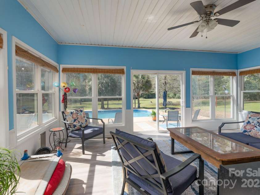 891 Silver Charm Lane, York, SC 29745.  MLS# CAR4239024, YatesRealty ID 6491. Sunroom