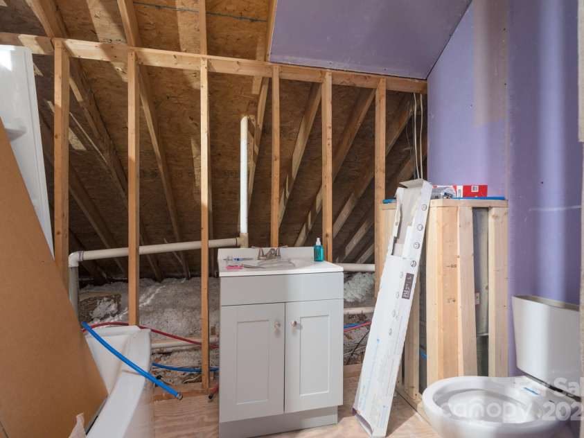 891 Silver Charm Lane, York, SC 29745.  MLS# CAR4239024, YatesRealty ID 6491. Unfinished Bathroom upstairs