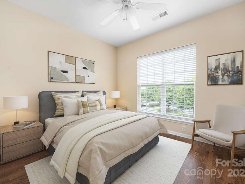 11544 Costigan Lane, Charlotte, NC 28277.  MLS# CAR4245194, YatesRealty ID 6494. Virtually staged Bedroom 2