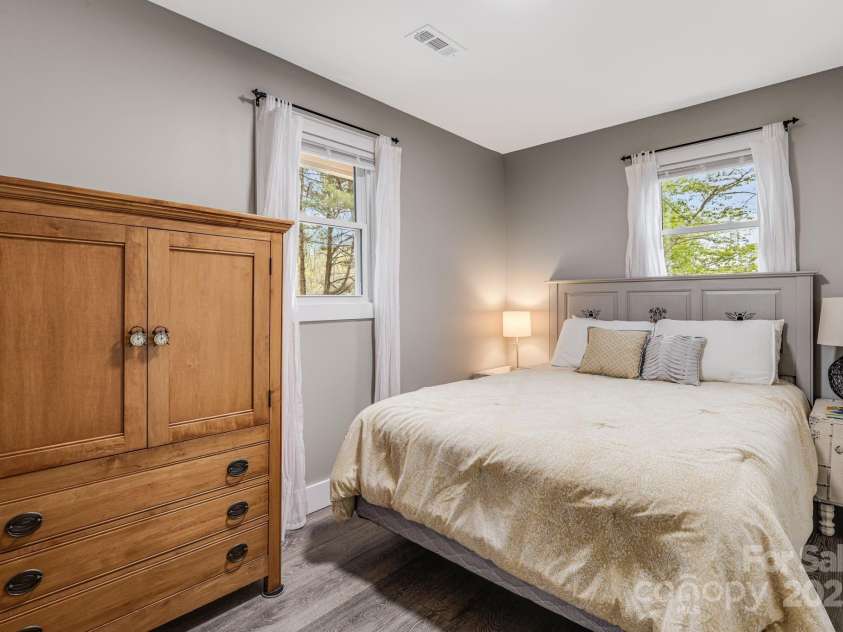 57 Maplewood Knoll Drive, East Flat Rock, NC 28726.  MLS# CAR4239967, YatesRealty ID 6497. Third bedroom.